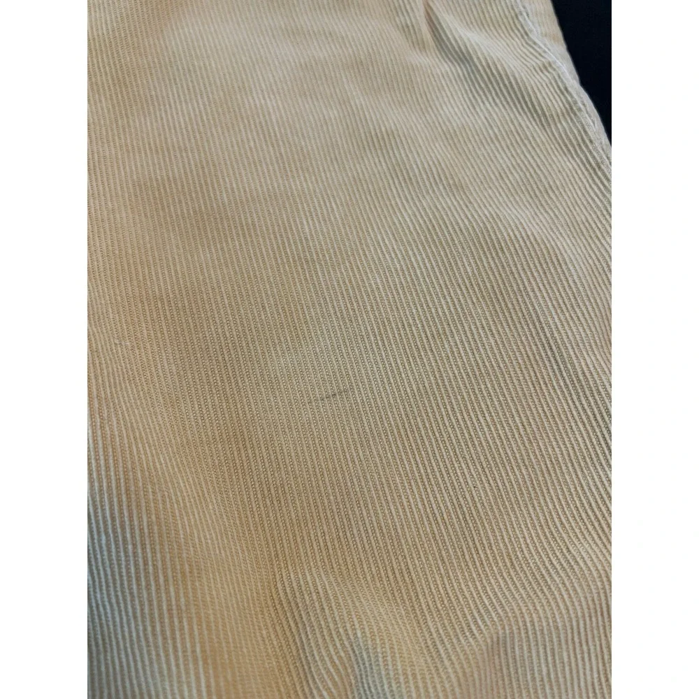 J.Crew City Fit Corduroy Pants Mens 31T Tan Beige Cotton Straight Leg 4151